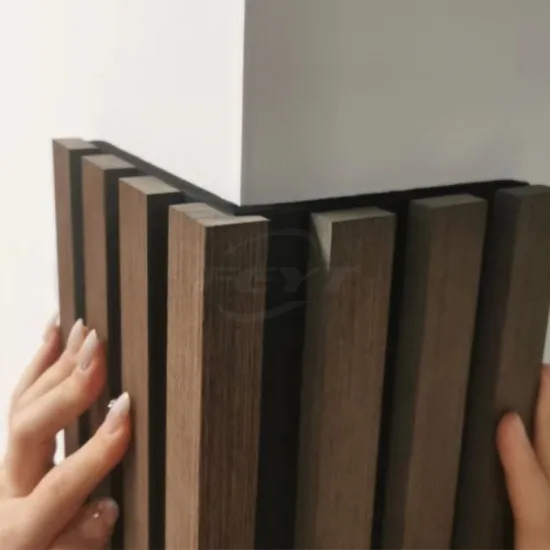 Luxury Round Slat Akupanle Wood Slat Acoustic Wall Panels Factory China