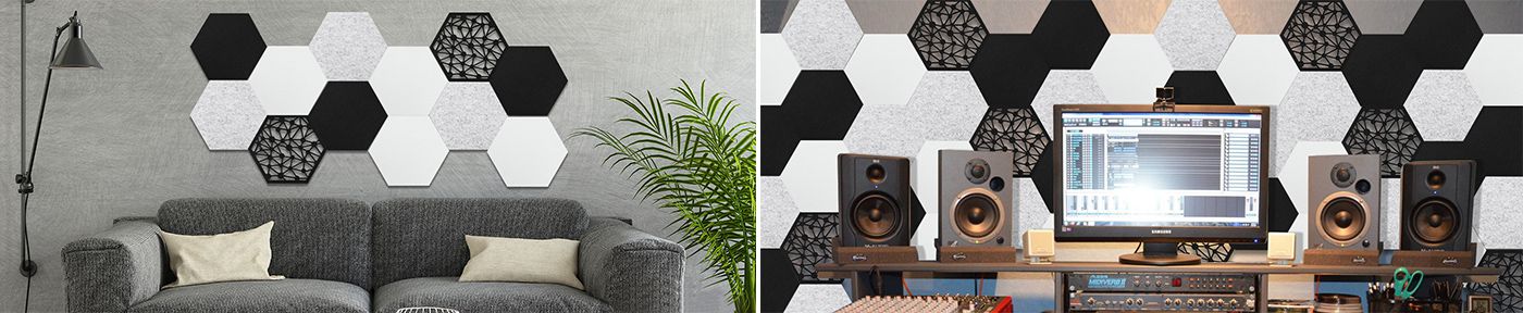 PET Geometric Wall Panels