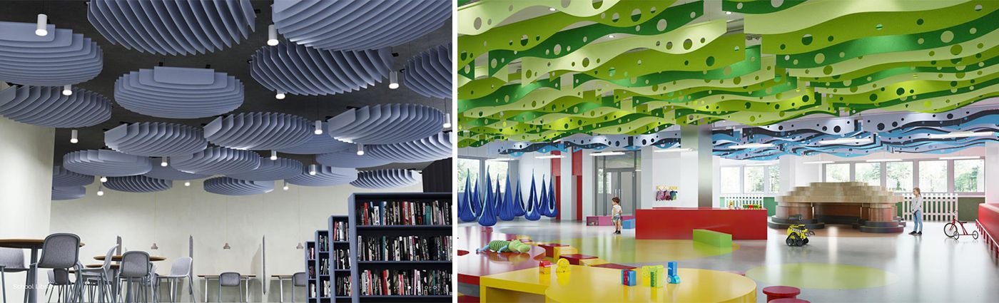 PET Acoustic Ceiling